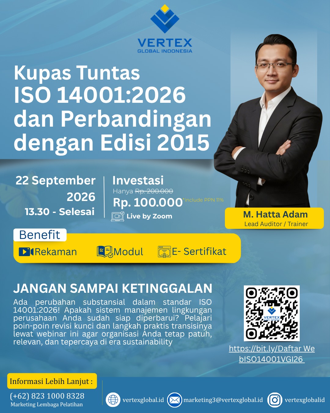 Kupas Tuntas ISO 14001:2026 dan Perbandingan dengan Edisi 2015